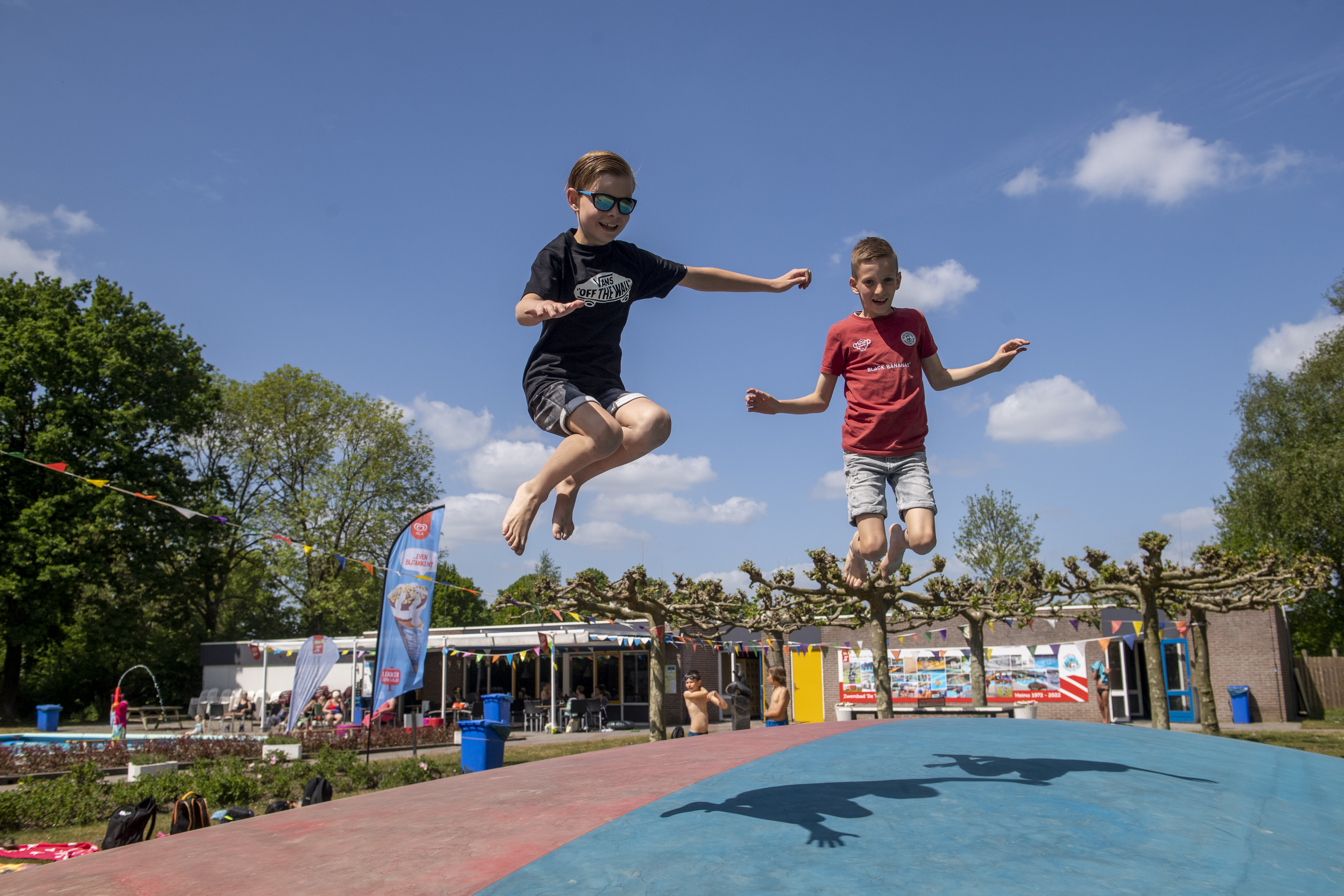 Airtrampoline Tippe