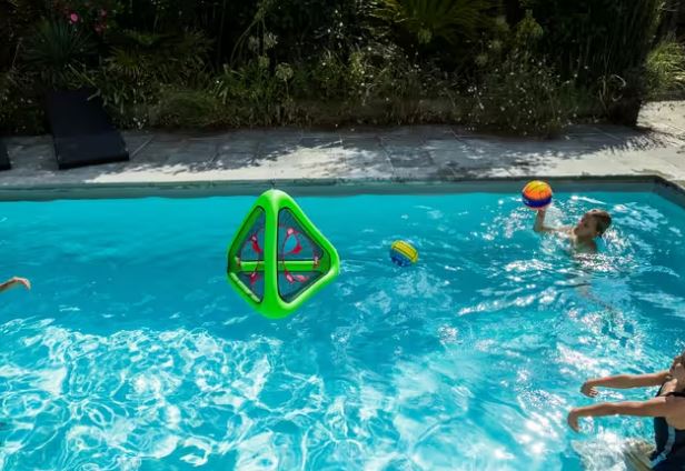 TIPPE kinderfeestje drijvende doeltjes 360 graden